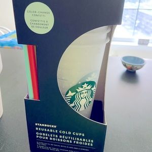 New Starbucks Confetti Color-Changing Cold Cups